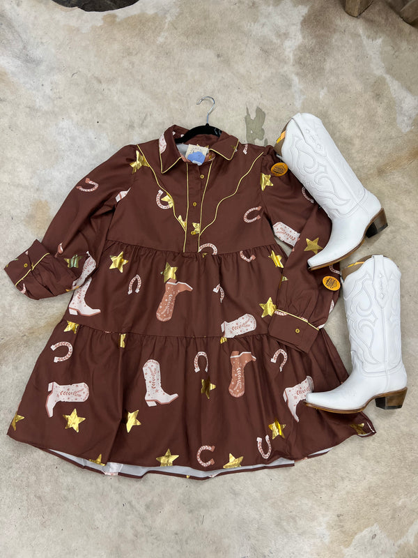 The Boot & Horse Dress