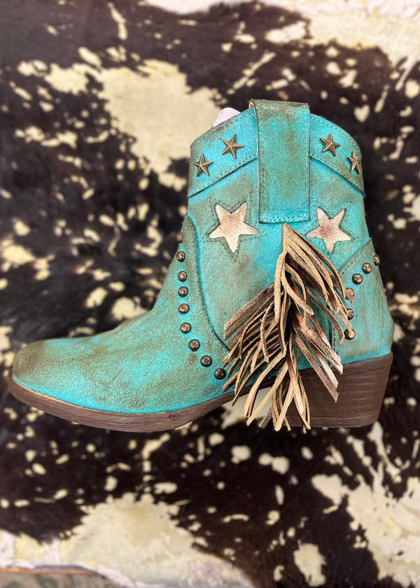 The Turquoise Star bootie