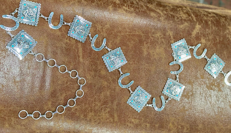 Horsey Concho Belt