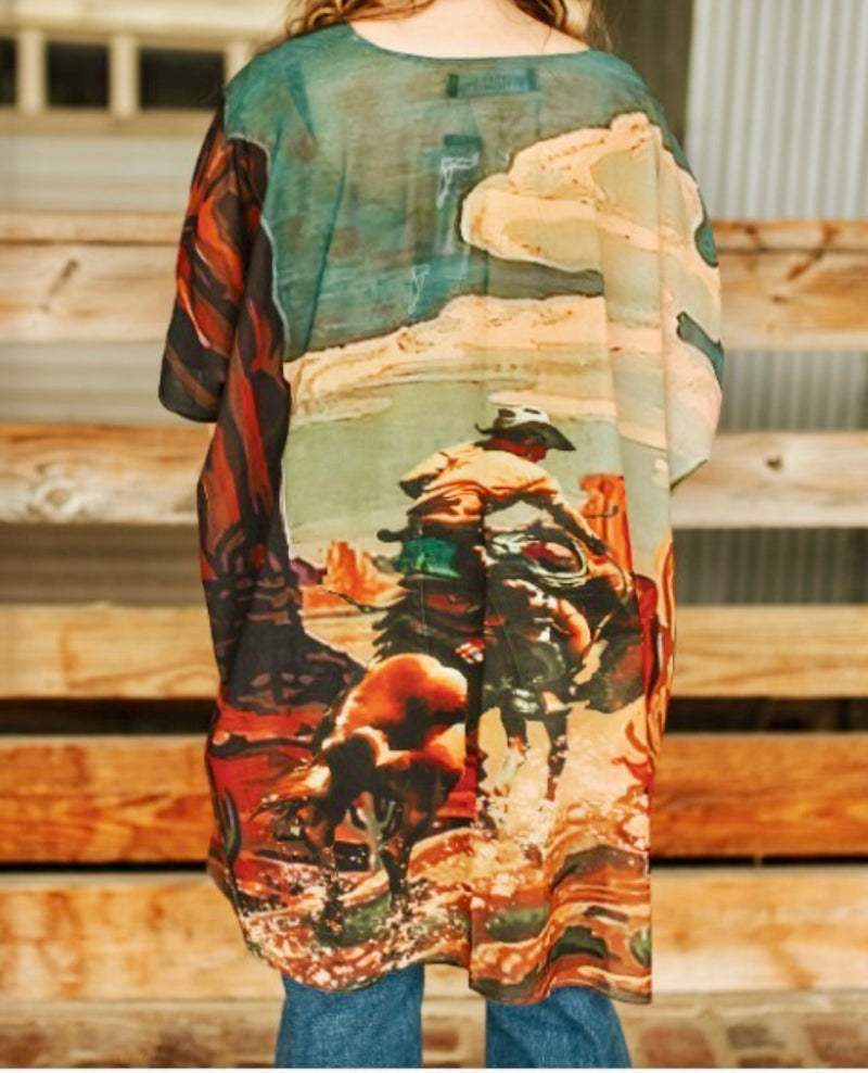 Western Desert Kimono