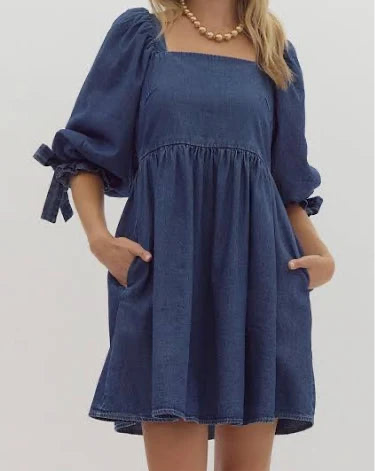 Denim For The Day Dress