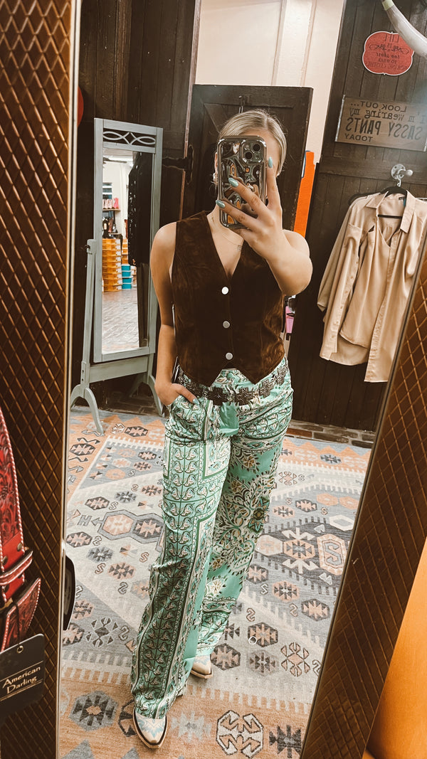 The Vintage Paisley Trousers