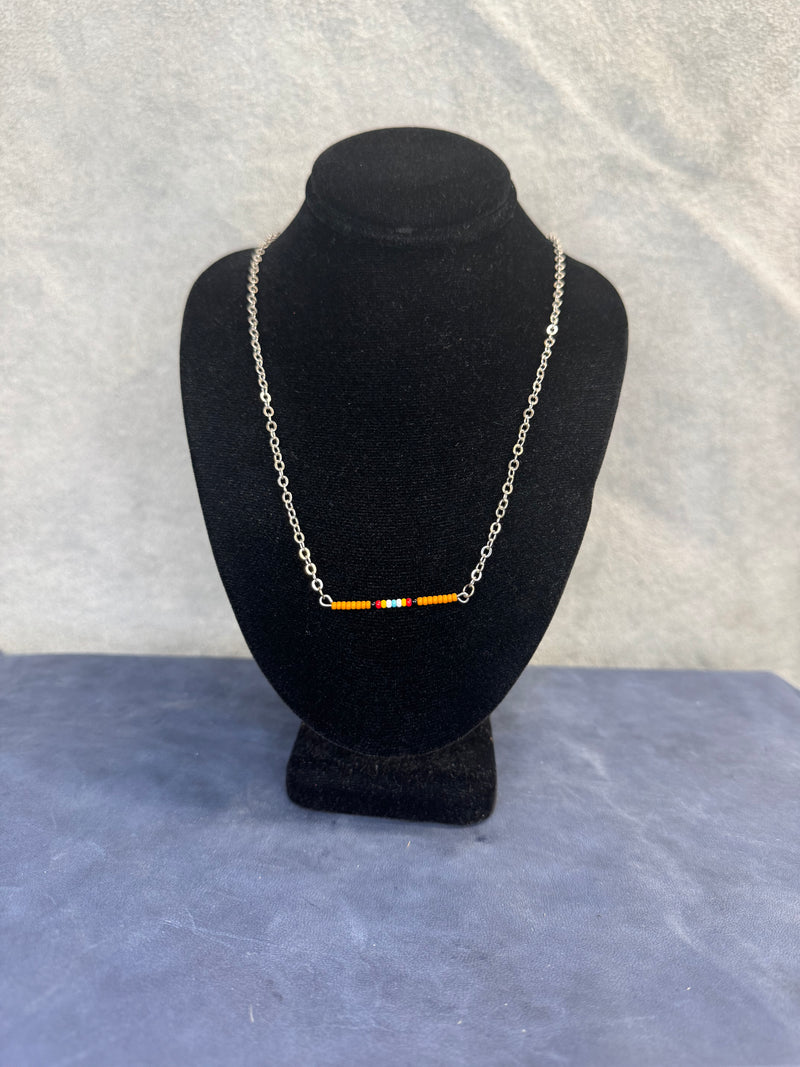 Serape Bar Necklace