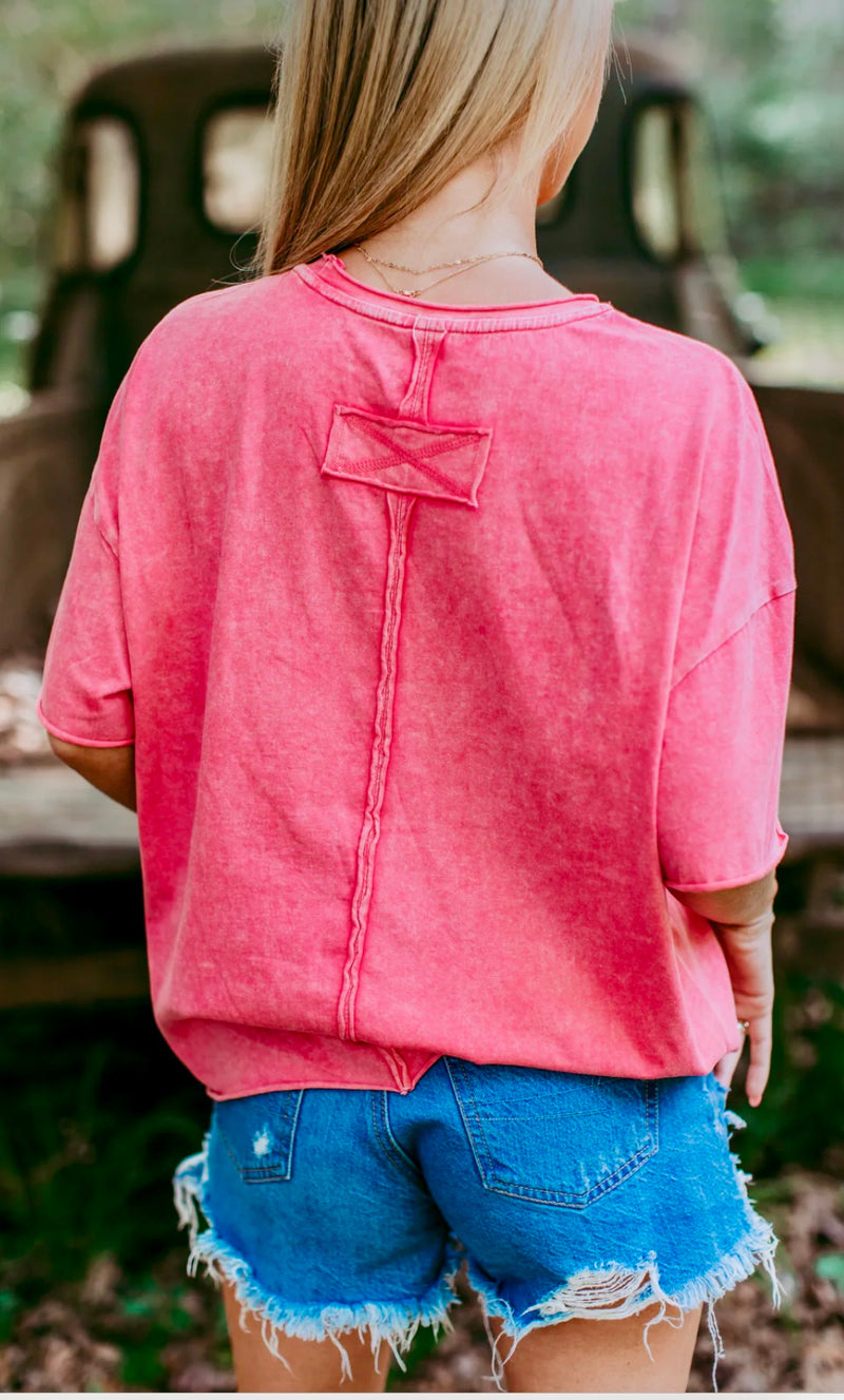 Hot Pink Cowgirl Tee