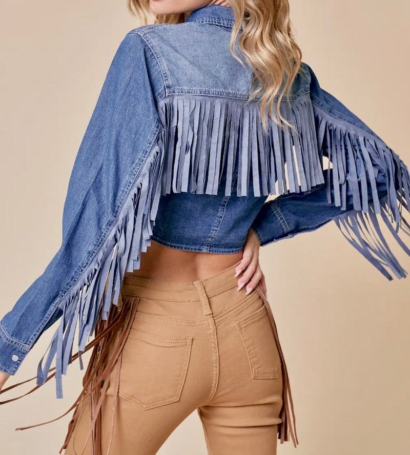 Western Fringe Shirt