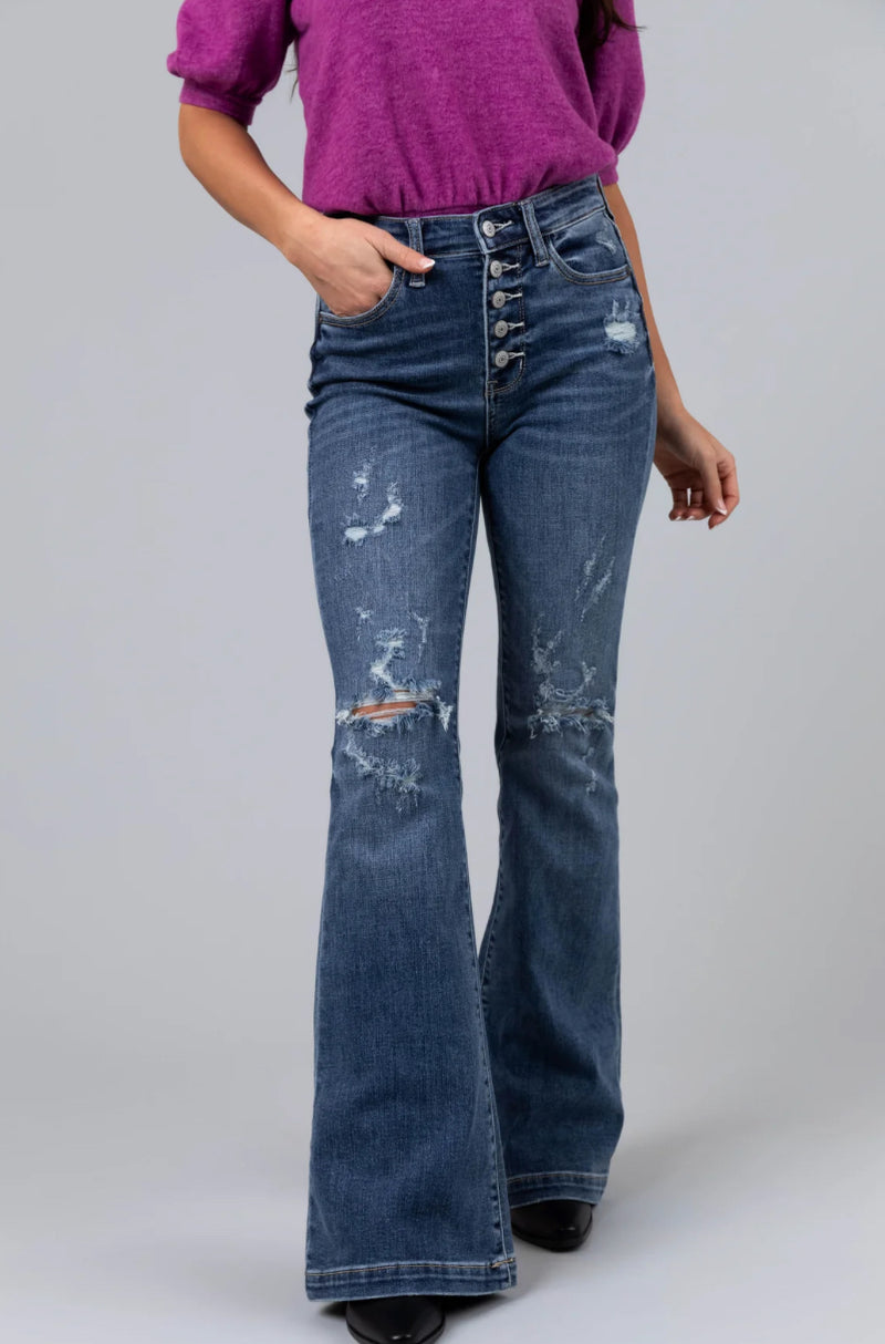 JB Dark Wash Flare Jeans