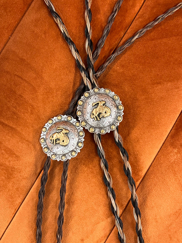 Braided Horsehair Bolo Ties