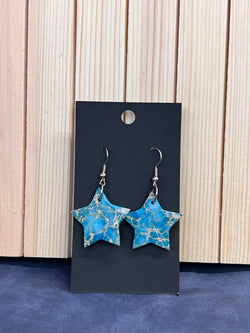 Turquoise Star Earring