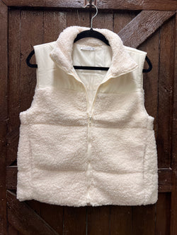 Sherpa Puff Vests