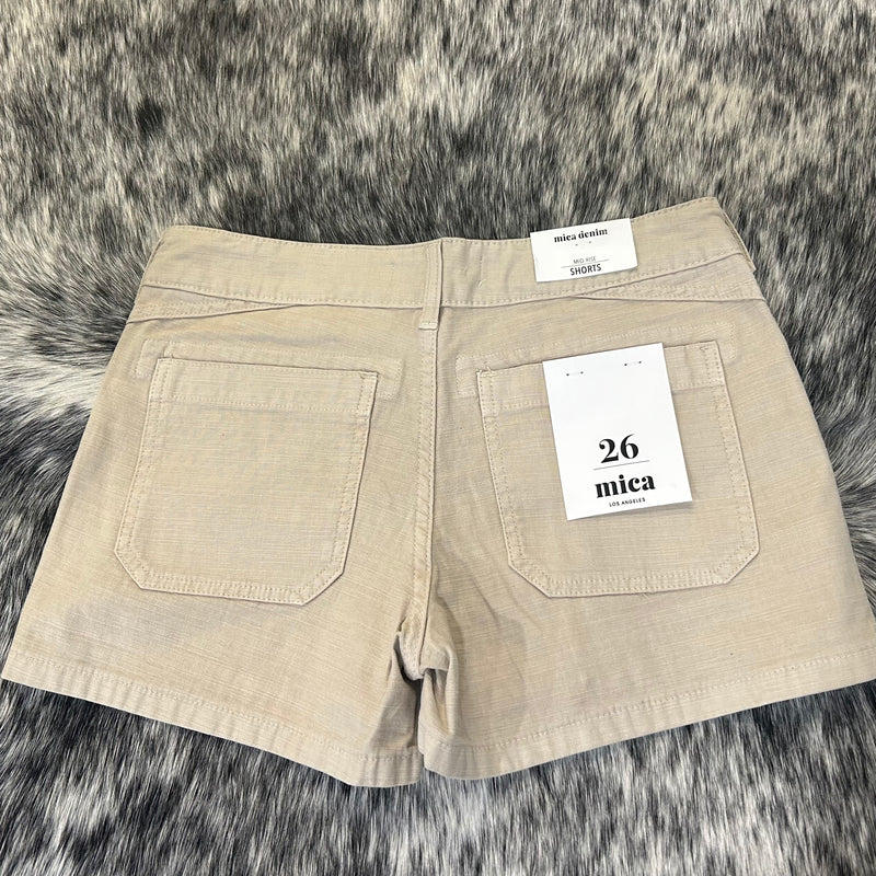 Khaki Big Pocket Shorts