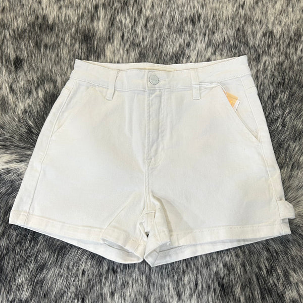 White Carpenter Shorts