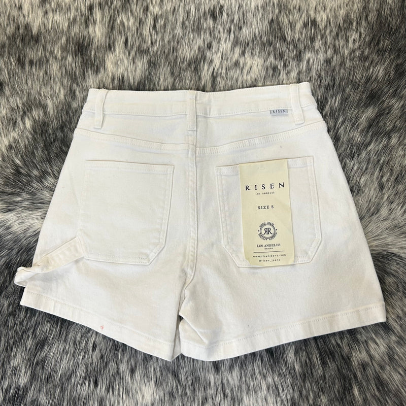 White Carpenter Shorts