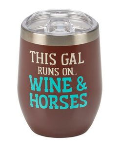 Cowgirl Wine Tumbler