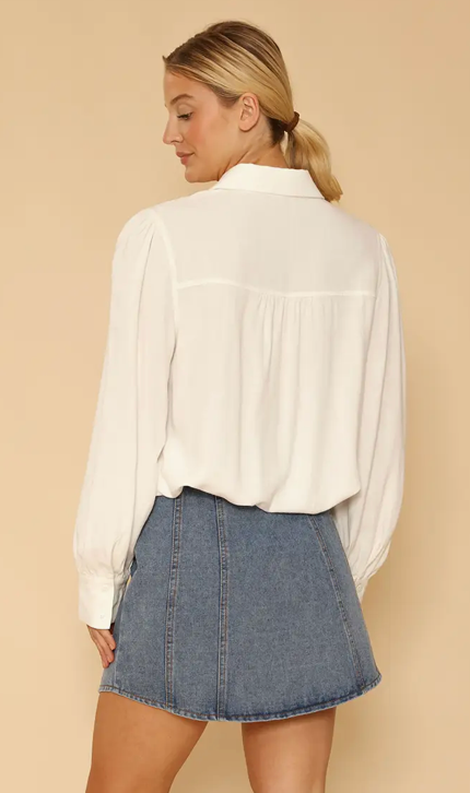 Basic White Blouse