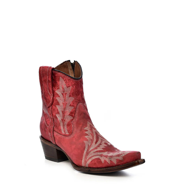 Circle G Red Snip Ankle Boot