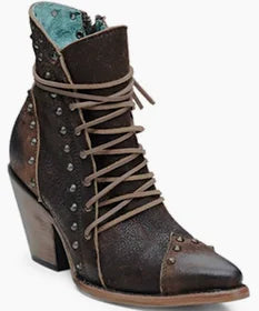 Z5318 Lace Up Ankle Boot