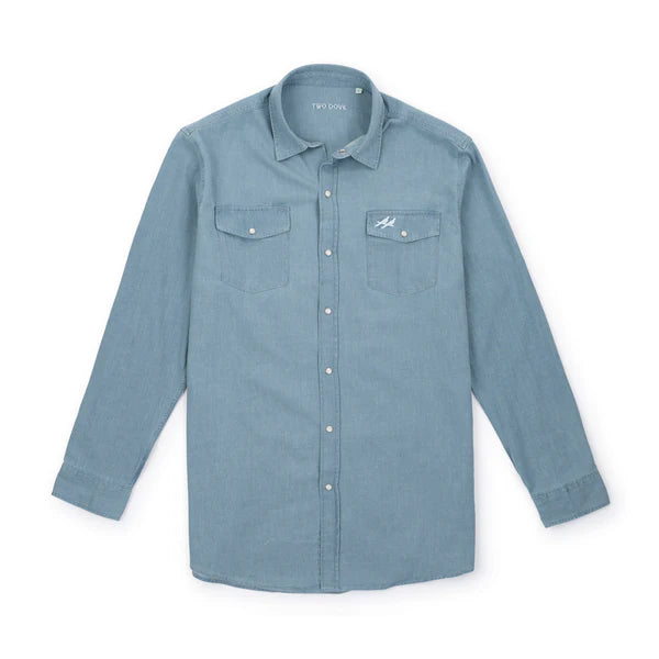 Two Dove Long sleeve Denim Shirt