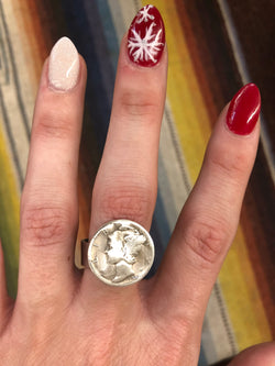 Indian Head Dime Ring