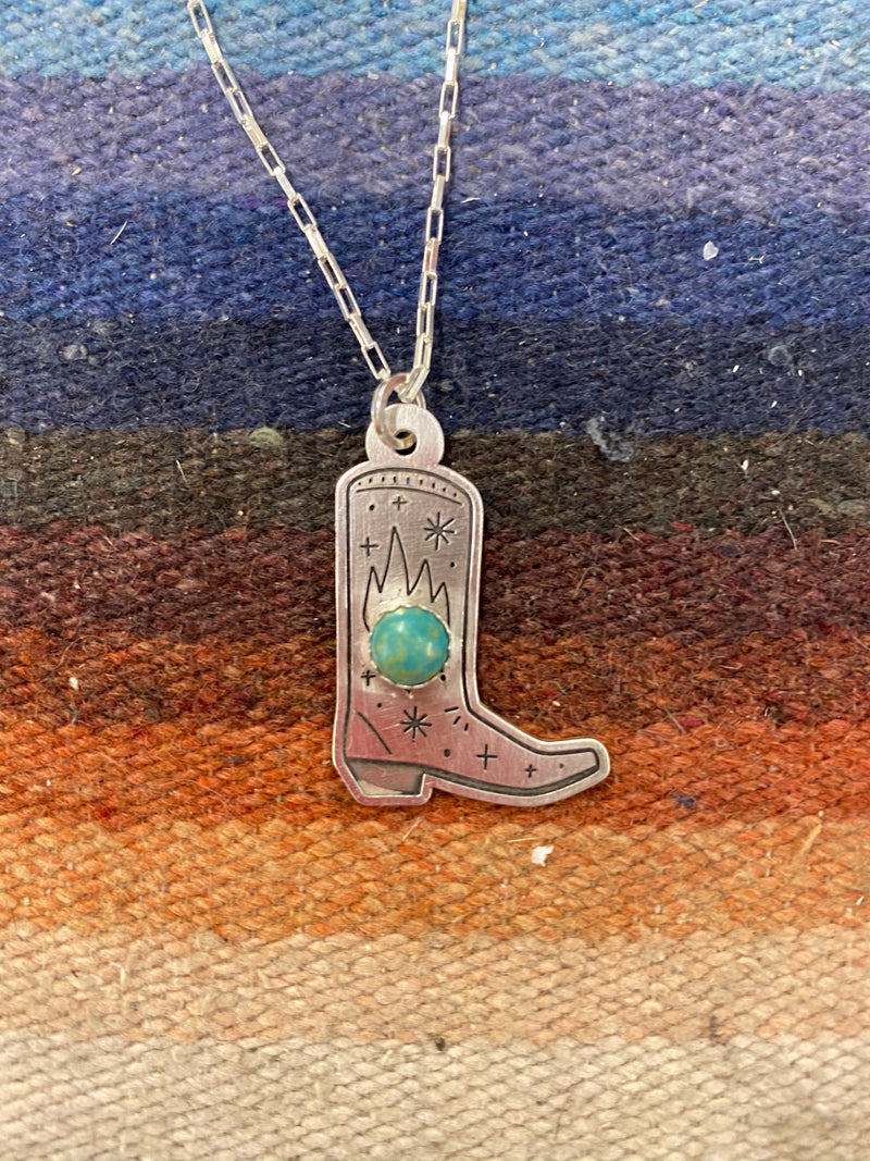 Boot Necklace